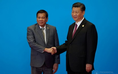 <p>President Rodrigo Duterte and Chinese President Xi Jinping <em>(File photo)</em></p>